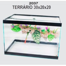 02037 - TERRARIO DECORADO 30X20X20