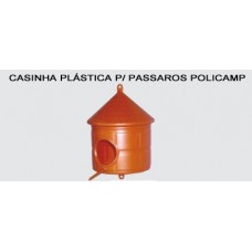 02046 - CASA PLASTICA P/ PASSAROS