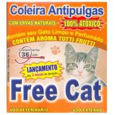01070 - COLEIRA ANTI PULGAS FREE CAT 36 CM