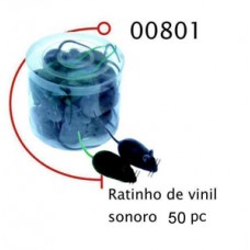 00801 - RATINHO DE VINIL SONORO C/50 277