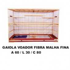 00747 - GAIOLA VOADOR FIBRA MALHA FINA