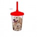 COPO RACAS 750ML DOG GOLDEN C/TAMPA