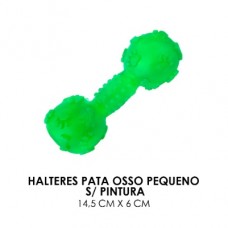 03447 - HALTERES PATO OSSO PEQUENO S/ PINTURA