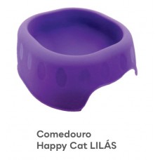 03650 - COMEDOURO HAPPY CAT - LILAS