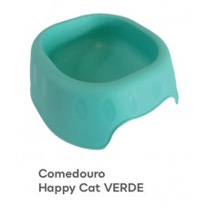 03648 - COMEDOURO HAPPY CAT - VERDE