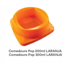 03639 - COMEDOURO POP 200ML LARANJA