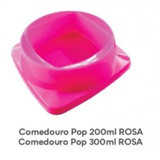 03637 - COMEDOURO POP 200ML ROSA