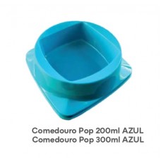 03644 - COMEDOURO POP 300ML AZUL