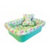 JOGO BED PET FLAMINGOS/ABACAXI