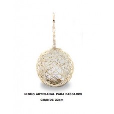 03543 - NINHO GLOBO ARTESANAL P/PASSAROS GRANDE