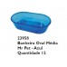 BANHEIRA OVAL MEDIA MR PET C/12 AZUL