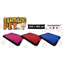 04207 - SANITARIO PET 50,5X40,5 VERMELHO 2D